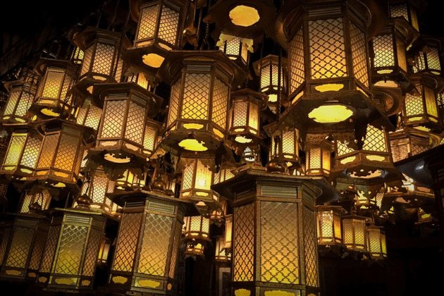 Temple 1, Ryozen-ji lanterns