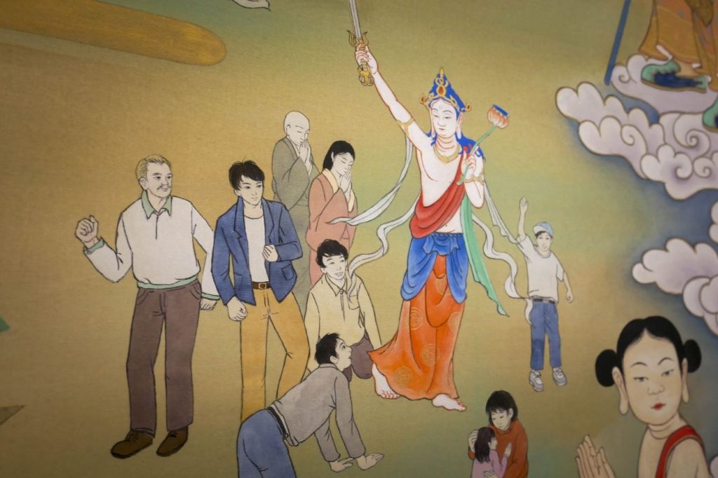 Chikurin-ji Buddhist painting (2)