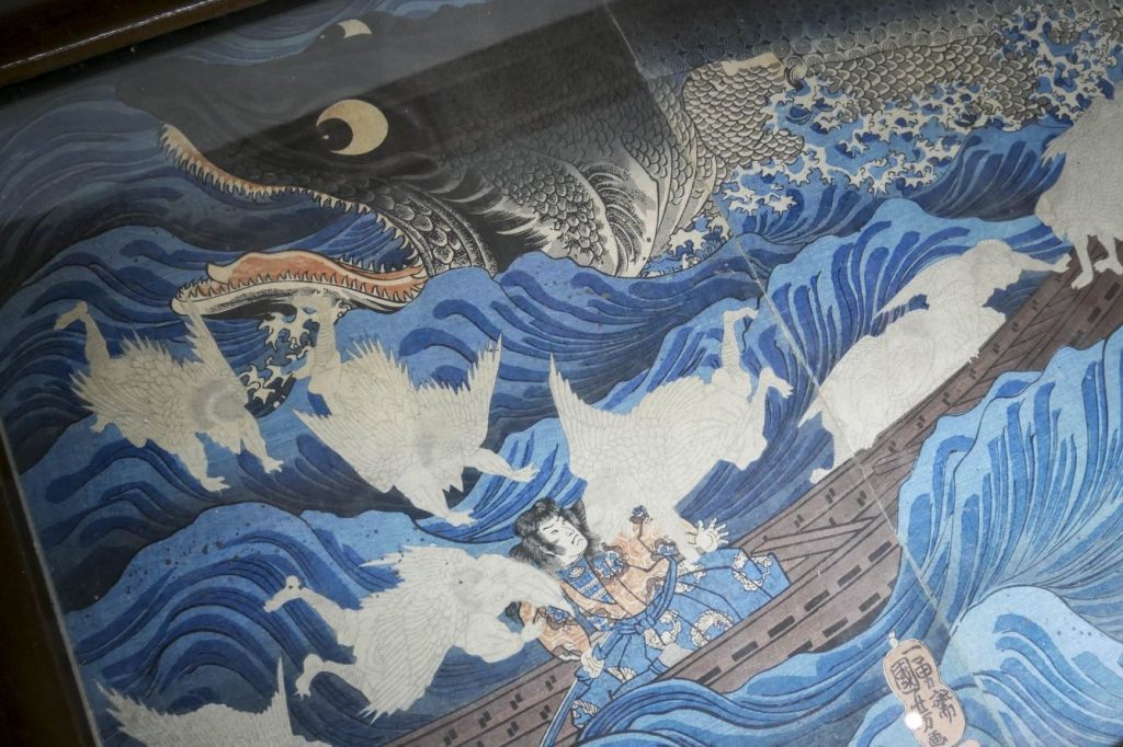 Konpira-san sea monster painting
