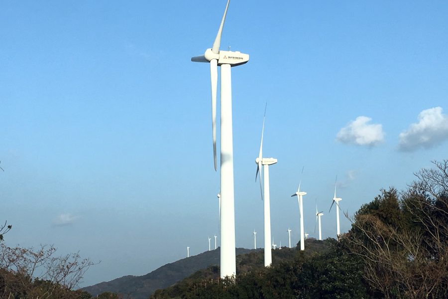 Sadamisaki wind turbines