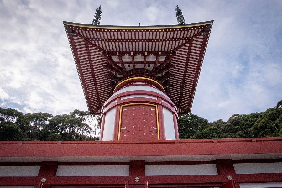 Temple 23 Yakuo-ji pagoda