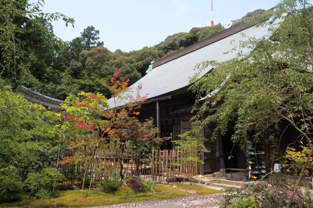 The entrance to Chikurin-ji's Sho-in.