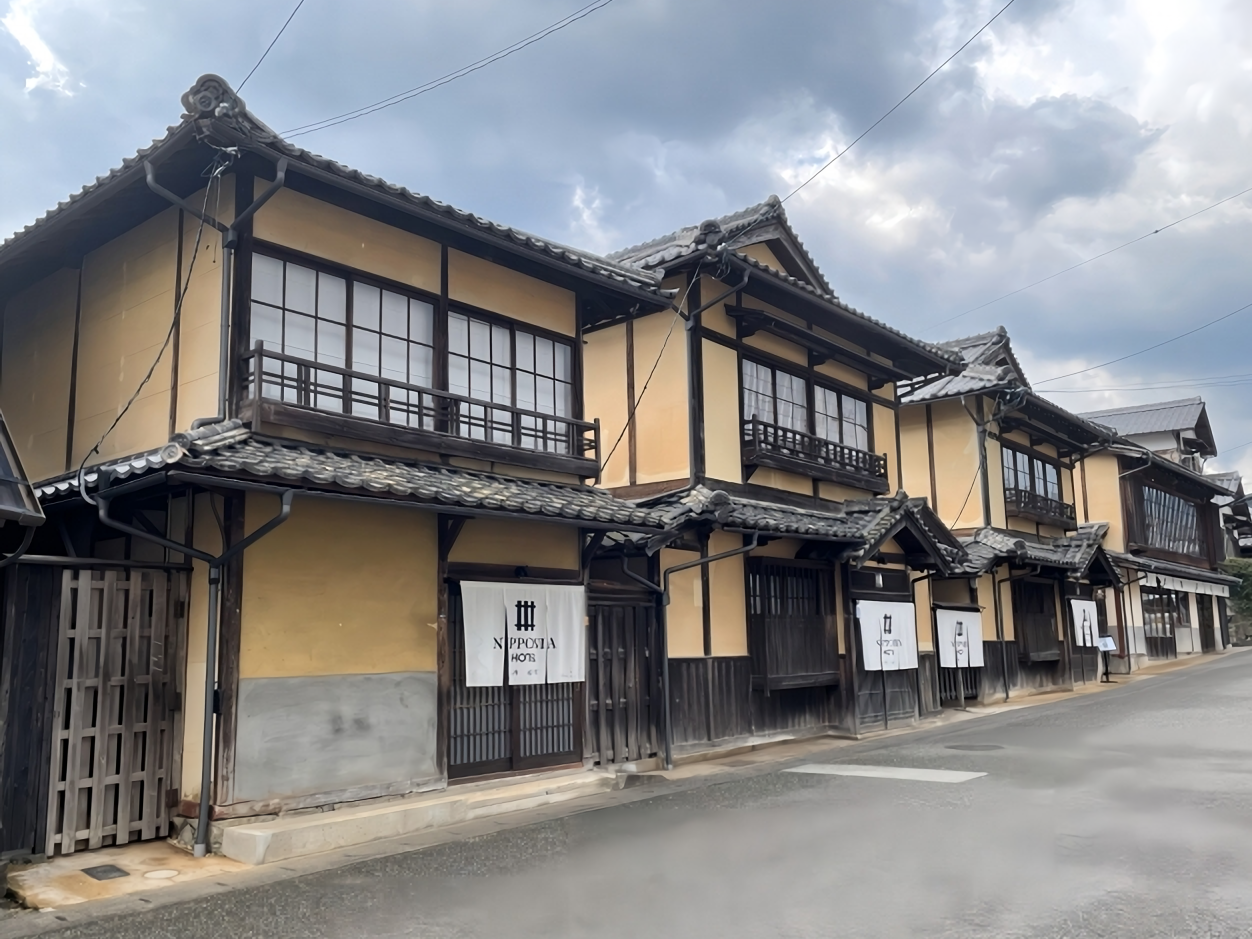 NIPPOVIA HOTEL Ozu Castle Town offers unique lodging in a beautifully preserved traditional Japanese building.
